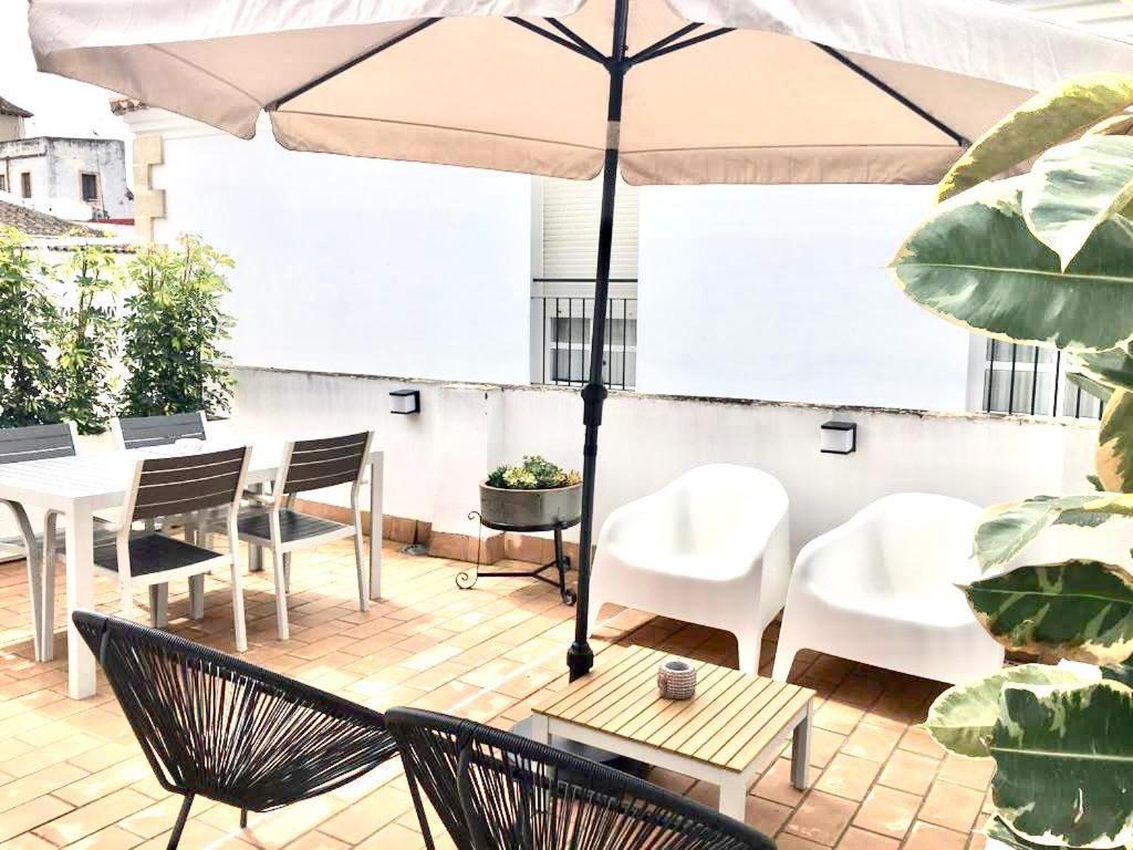 Semiloft Romantico Catedral Con Soleada Azotea Comunitaria Jerez de la Frontera Eksteriør bilde